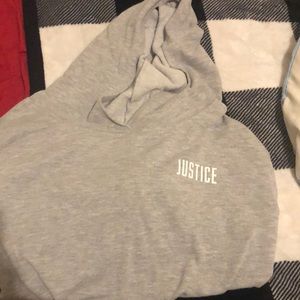 Justice crop top sweater